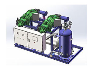 螺桿式單極并聯(lián)機組（低溫）