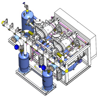 螺桿式并聯(lián)機組